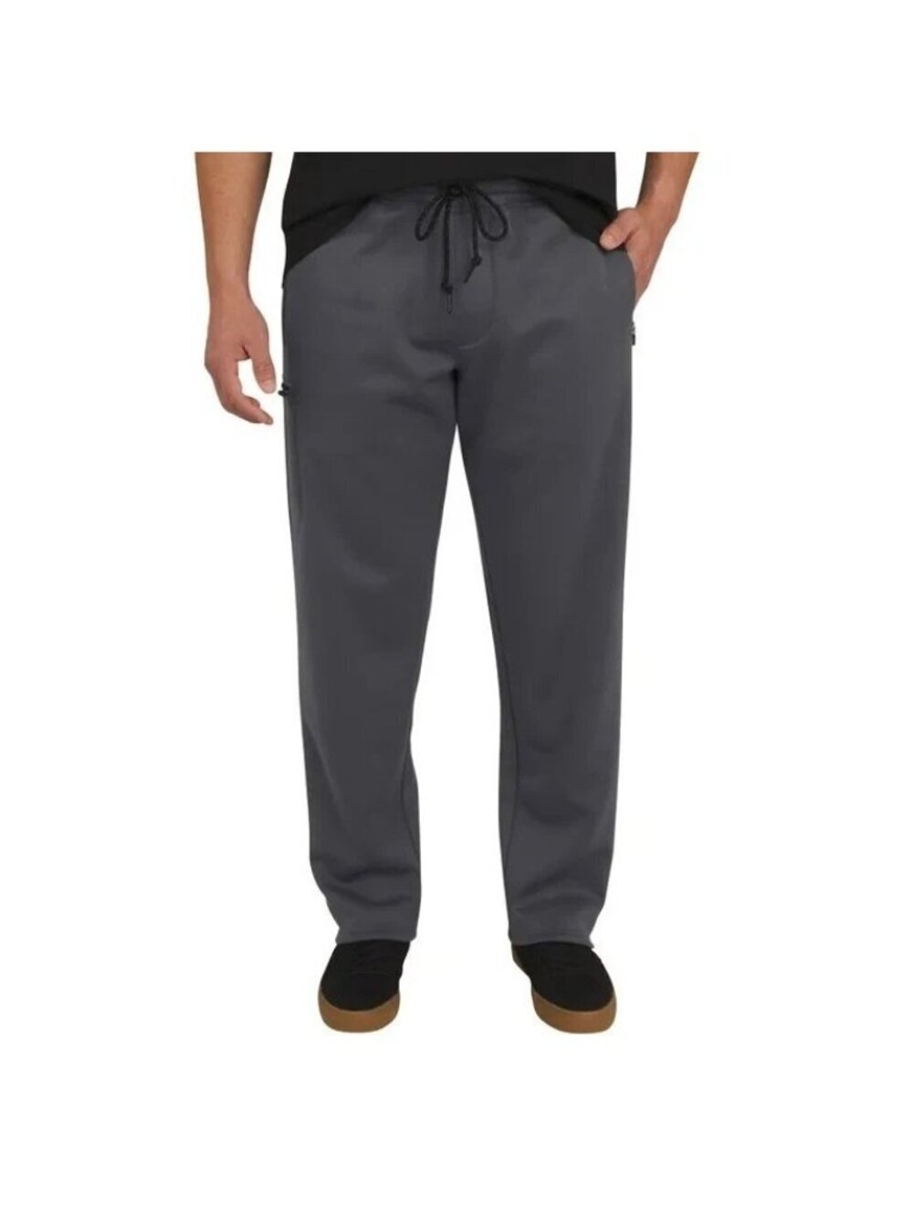 Weatherproof Vintage Men's XXL Gray Tech Fleece Sweatpants Adjustable M1030